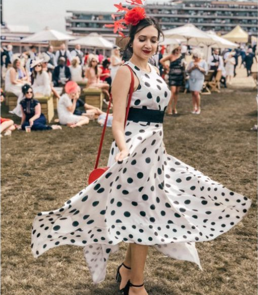 coast elvie spot dress